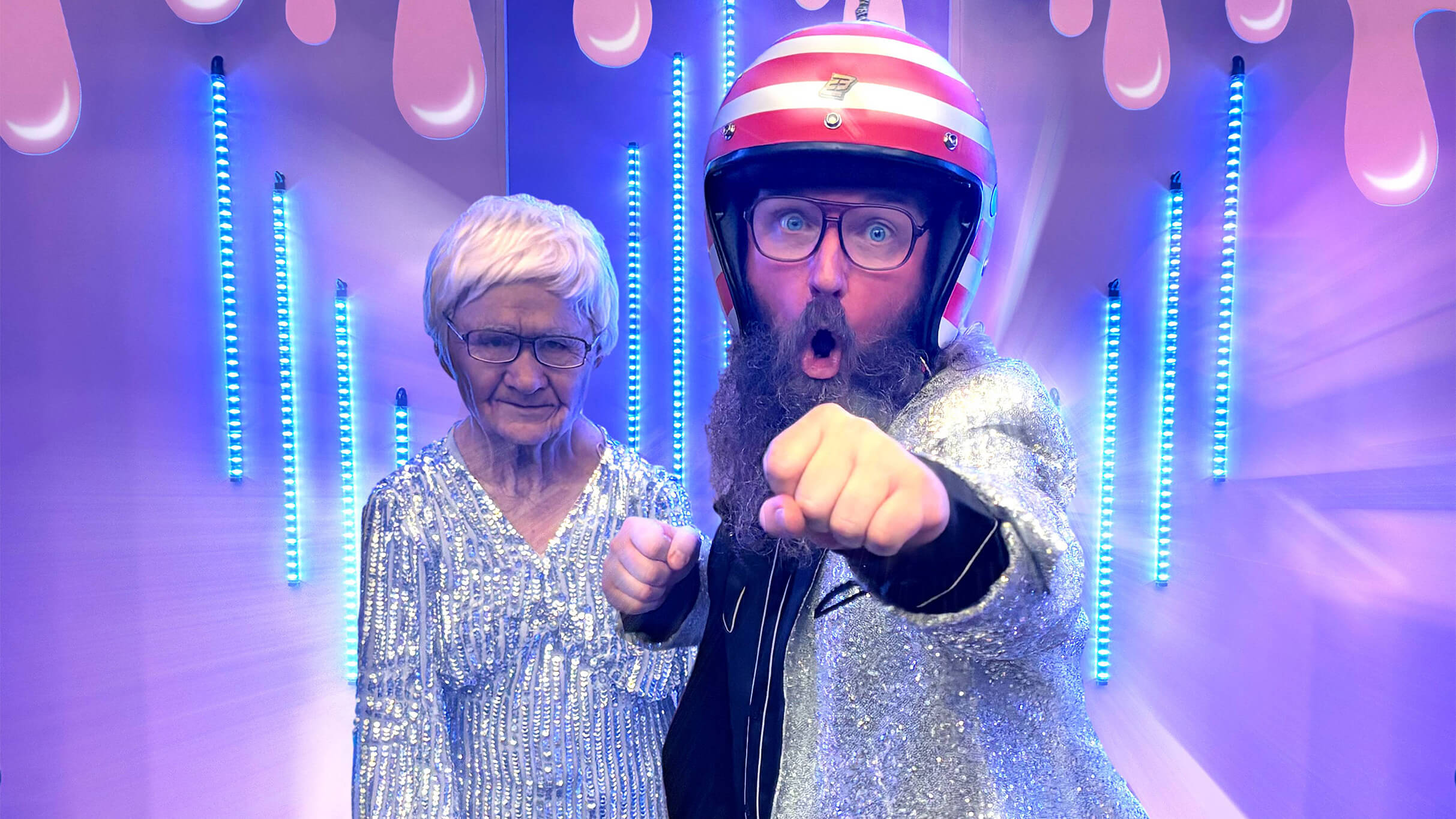 Onkel Reje og Erna show 2026 tea